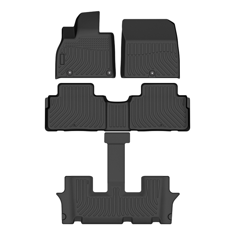 Depituu Custom Fit Car Floor Mats All Weather 3D Tech Design for Hyundai Palisade 2020-2023 Floor Liners